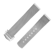 OMEGA Two-Piece Stainless Steel Mesh Bracelet 20mm